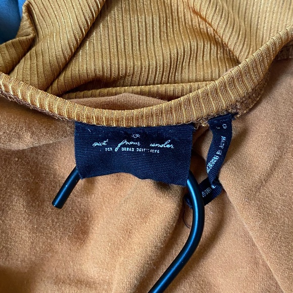 UO Out From Under Felicity Surplice Crop Top - Picture 5 of 5